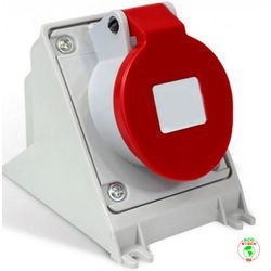 TOMADA SOBREPOR INDUSTRIAL 380/440V 16A 2P+T 9H VM... - Comercial Leal