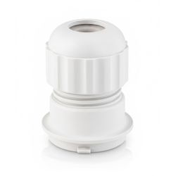 ADAPTADOR C/ PRENSA CABO PVC COND BCO 3/4