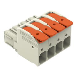 CONECTOR 832 FEMEA 76A 4P ATE 25MM WAGO - 15830 - Comercial Leal