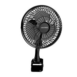 VENTILADOR MINI 20CM BRANCO E AZUL (BASE OU CLIPS)... - Comercial Leal