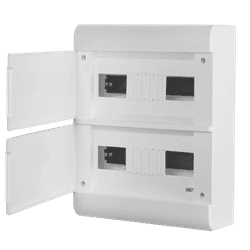 QUADRO DE DISJUNTOR 24 DIN SOBREPOR STECK - 07547 - Comercial Leal