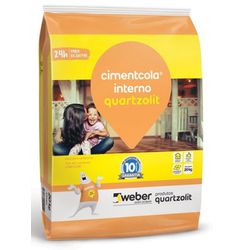 CIMENTO COLA QUARTZOLIT ACI 20 kg INTERNA - Comercial Prado