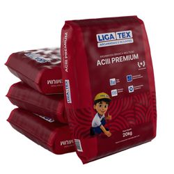 ARGAMASSA LIGA TEX ACIII 20 kg BRANCA - Comercial Prado