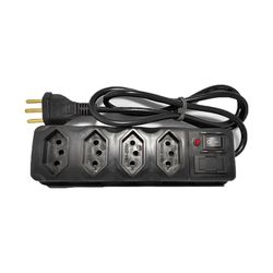 FILTRO DE LINHA 4 TOMADAS BIVOLT A. SANTOS - Comercial Prado