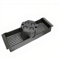 CAIXA DE LUZ PARA LAJE 25CM PRETO - Comercial Prado