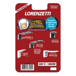 RESISTÊNCIA LORENZ ACQUA DUO ULTRA 220V - Comercial Prado