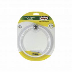 PORTA TOALHA ARGOLA JAPI - Comercial Prado