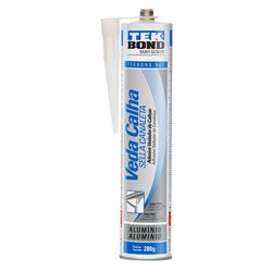 VEDA CALHA ALUMÍNIO 280 g TEK BOND - Comercial Prado
