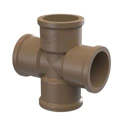 CRUZETA SOLDÁVEL TIGRE 25MM - Comercial Prado
