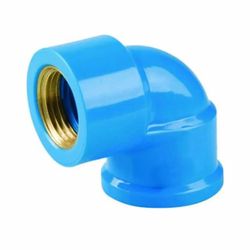JOELHO SOLDÁVEL PLASTUBOS LR AZUL 25MM - Comercial Prado