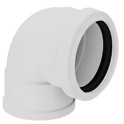 JOELHO PARA ESGOTO PLASTUBOS 40MM 90'C/ANEL - Comercial Prado