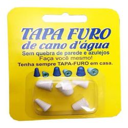 TAPA FURO DE CANO DE ÁGUA (6MM/8MM/10MM) - Comercial Prado