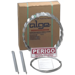 KIT CERCA PERIMETRAL 30DM COM 10METROS ALGE KIT - Comercial Prado