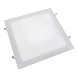 LUMINÁRIA PLAFON DE EMBUTIR QUADRADA 25W 6000K - Comercial Prado