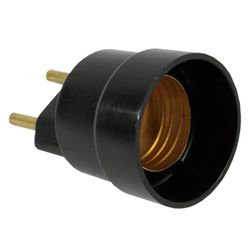 SOQUETE COM PINO MACHO PRETO ILUMI - Comercial Prado