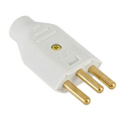 PINO PLUG MACHO ROBUSTO COM TERRA 20A - Comercial Prado