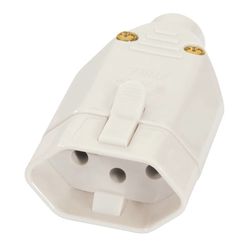 PINO PLUG FEMEA COM TERRA 10A - Comercial Prado