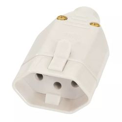 PINO PLUG FEMEA COM TERRA RADIAL 20A - Comercial Prado