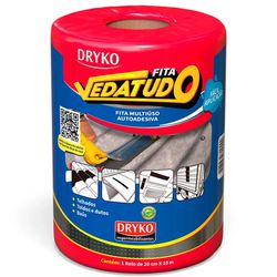 FITA MULTIUSO VEDATUDO ALUMÍNIO 20CM X 10M - Comercial Prado