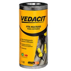 FITA MULTIUSO VEDACIT ALUMíNIO 30CM X 10M - Comercial Prado