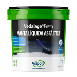 VEDALAGE 18L PRETO MANTA LIQUIDA ASFÁLTICA - Comercial Prado