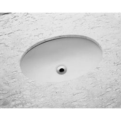 CUBA DE EMBUTIR OVAL LOGASA BRANCO - Comercial Prado