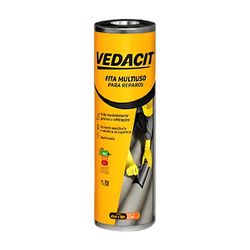 FITA MULTIUSO VEDACIT ALUMÍNIO 45CM X 10M - Comercial Prado