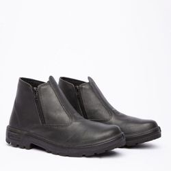 COTURNO ZIPER PRETO - Comercial Prado