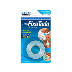 FITA ESPUMA DUPLA FACE TEKBOND 12MMX1,5M - Comercial Prado