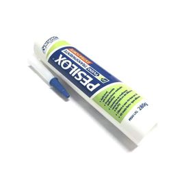 SILICONE PESILOX TRANSPARENTE 280 g ADESPEC - Comercial Prado