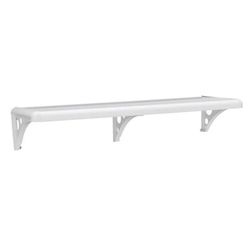 PRATELEIRA 120X30 CM BRANCA ASTRA - Comercial Prado