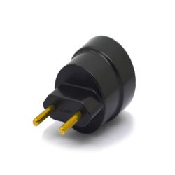 SOQUETE COM PINO MACIÇO PRETO ILUMI - Comercial Prado