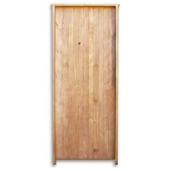 PORTA DE MADEIRA CALHA 2,10X0,80 - Comercial Prado