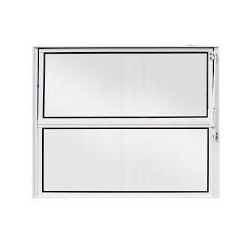VITRÔ DE ALUMÍNIO BRANCO BASCULANTE 0,40X0,60 - Comercial Prado