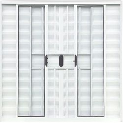 VENEZIANA DE ALUMÍNIO BRANCO 6 FOLHAS 1,00X1,00 - Comercial Prado