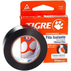 FITA ISOLANTE TIGRE 10MTX19MM - Comercial Prado