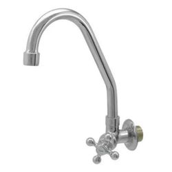 TORNEIRA COM BICA MÓVEL DE PAREDE C33 - Comercial Prado