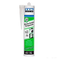 SILICONE INCOLOR 270 g TEKBOND - Comercial Prado