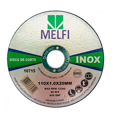 DISCO CORTE INOX 4.1 MELFI - Comercial Prado
