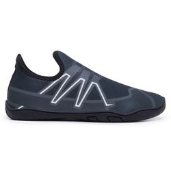 Tenis Unisex Esporte Preto e Branco Leve Pratico Acqua Stile Ascencion