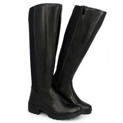 Bota Montaria Feminina Conforto Macia Preto BR2