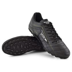 Chuteira Masculina Preto Society Para Grama Sintet... - COMPRESHOES