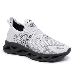 Tênis Ortopédico Sola Grossa Masculino Caminhada N... - COMPRESHOES