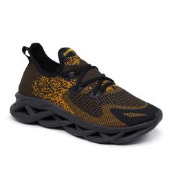 Tênis Ortopédico Sola Grossa Masculino Caminhada N... - COMPRESHOES