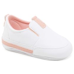Sapato Tênis Bebe Baby Menina Confort Primeiro Bra... - COMPRESHOES