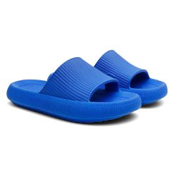 Chinelo Casual Azul Escuro Lazer Passeio Piscina L... - COMPRESHOES