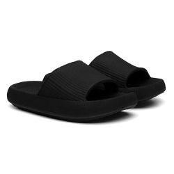 Chinelo Casual Preto Lazer Passeio Piscina Leve Co... - COMPRESHOES