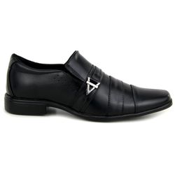 Sapato Social Sport Fino Masculino Confort Preto 9... - COMPRESHOES