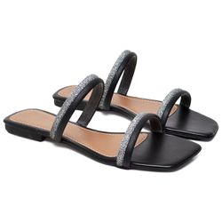 Rasteirinha Feminina Prática Confortável Leve Verã... - COMPRESHOES