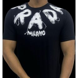 Camiseta Premium Prada - Preto - 02372 - Conceito 62